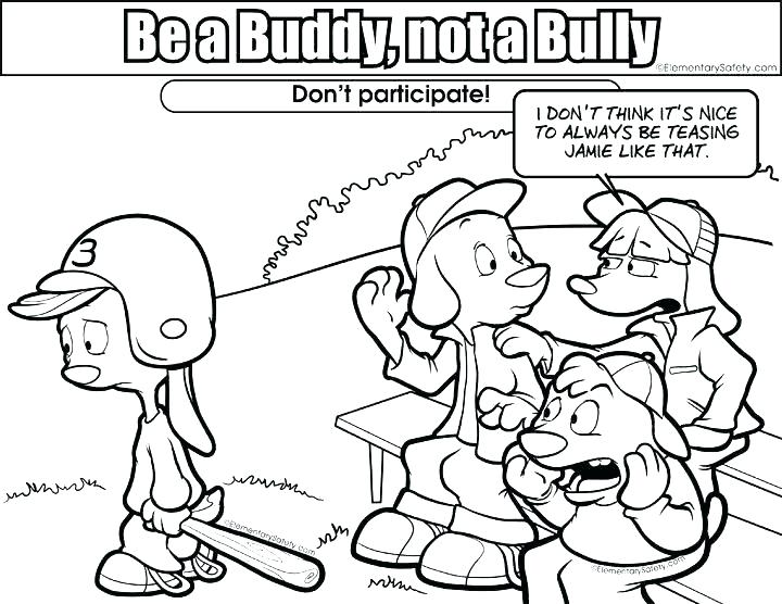 720x556 Free Coloring Pages On Bullying Bullying Coloring Pages Anti