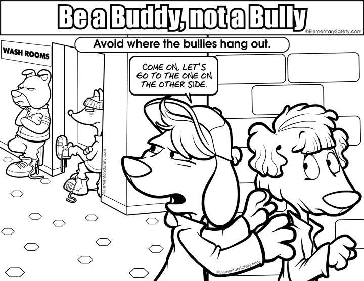 720x556 No Bullying Coloring Pages Free