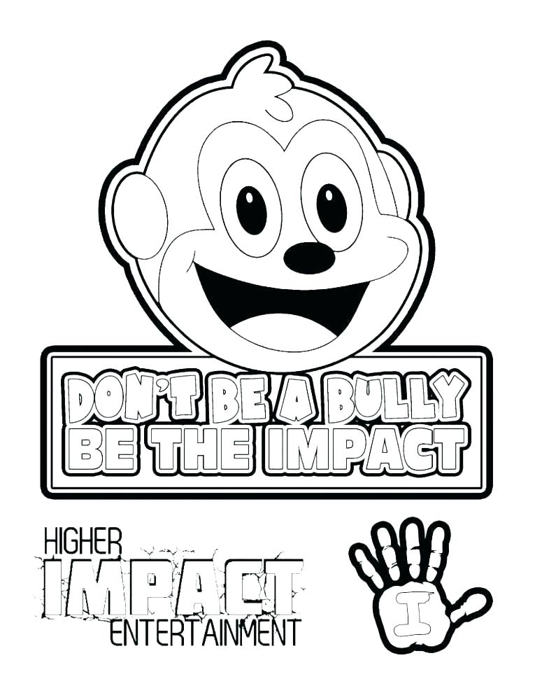 765x990 Stop Bullying Coloring Pages No Bullying Coloring Pages Anti
