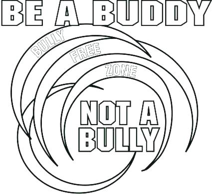 425x389 Bullying Coloring Pages Printable