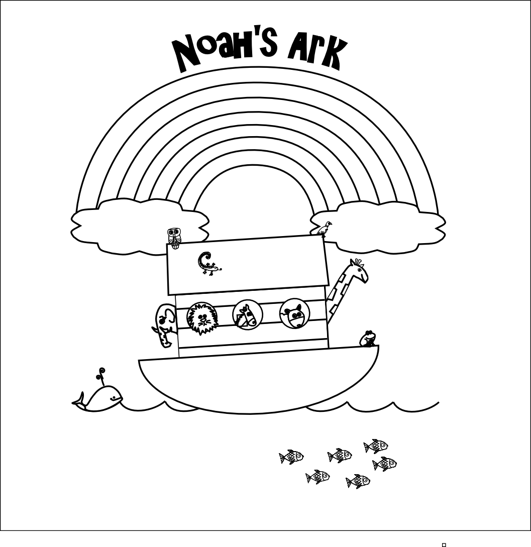 1057x1089 Noah's Ark Coloring Pages Printable Educational Coloring Pages