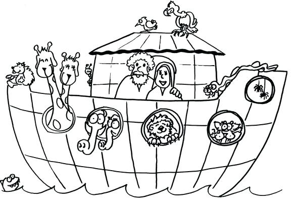 576x406 Noah Ark Coloring Page Ark Coloring Pages Ark Printable Coloring