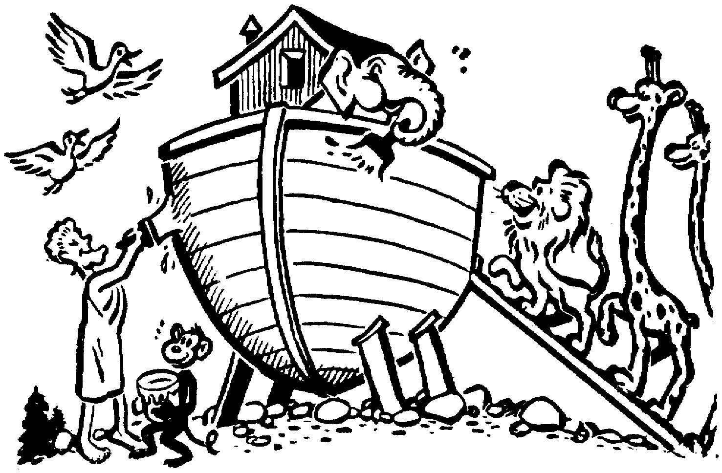 1477x968 Noah's Ark Coloring Pages Printable
