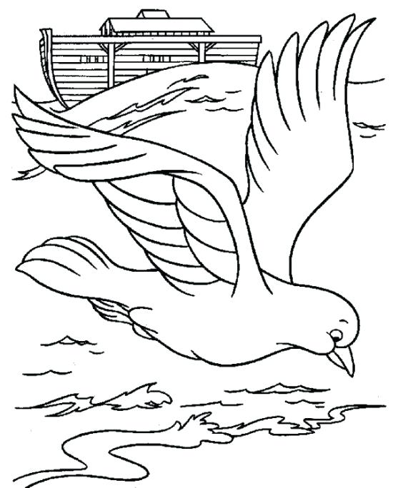 550x684 Flood Coloring Pages