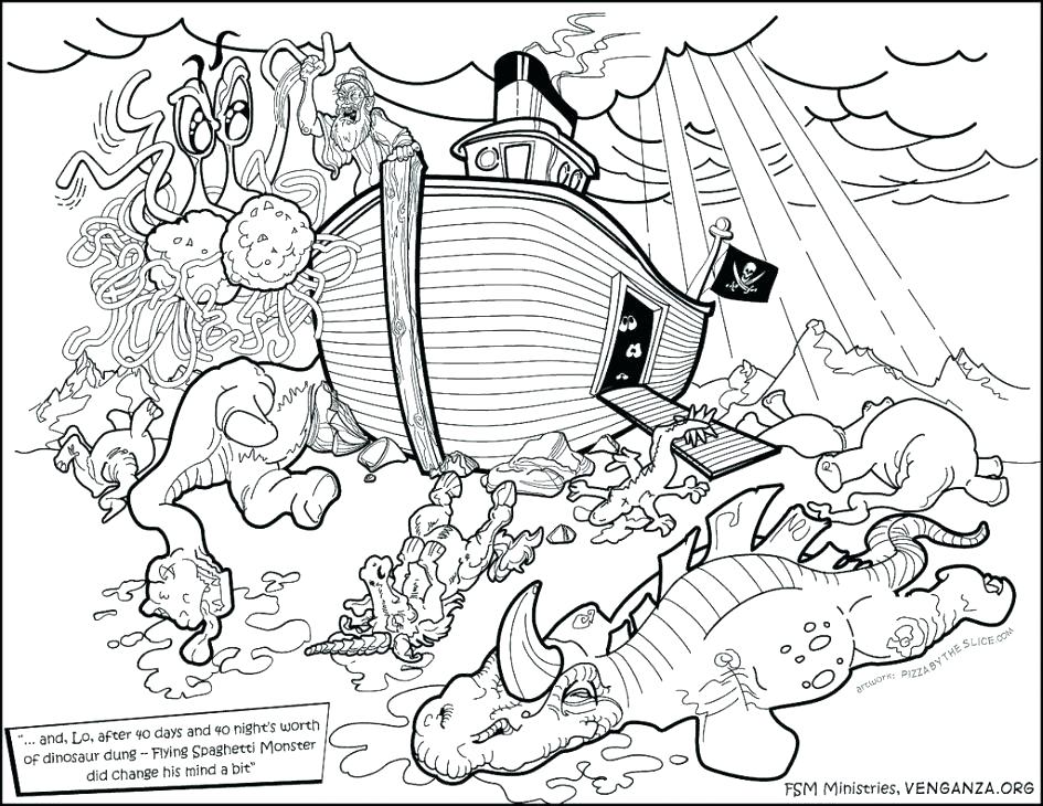 945x730 Noahs Ark Coloring Page For Preschoolers Printable Pages