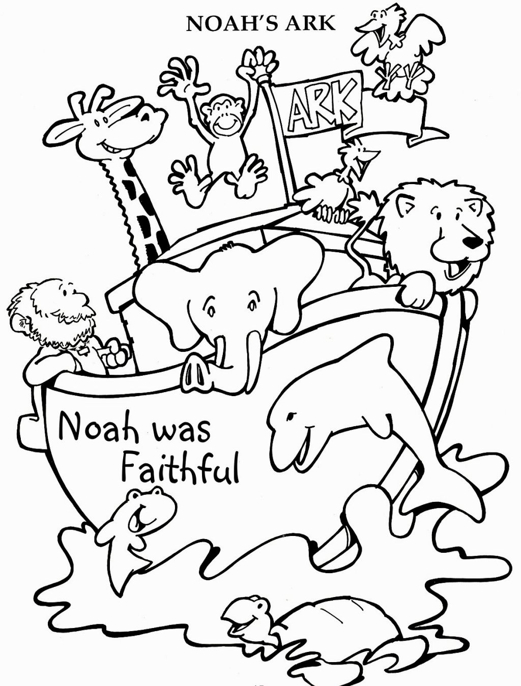 1024x1349 Coloring Noah's Ark Coloring Pages Lds In Conjunction