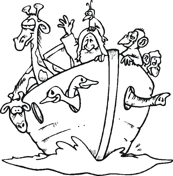 658x672 Noah And The Ark Coloring Page Inspirational Noah Ark Printable