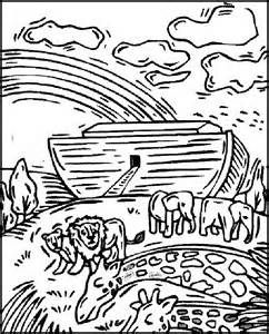 242x300 Free Printable Bible Story Coloring Pages Noah's Ark Creation