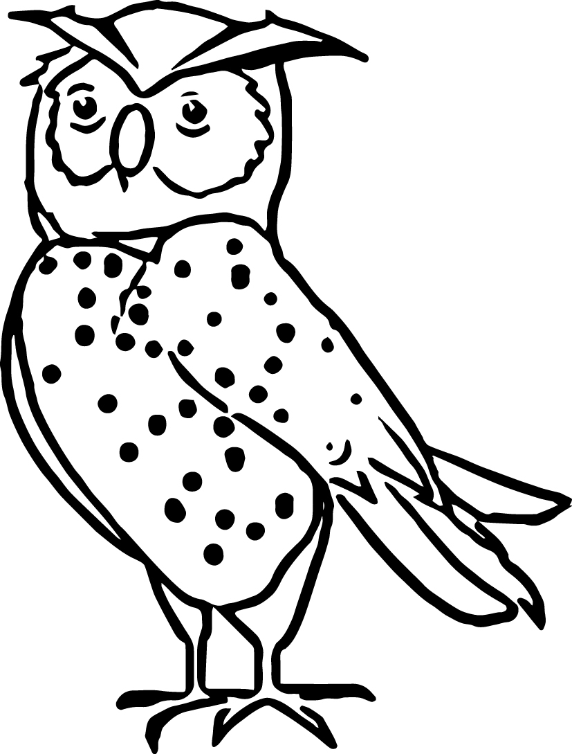 827x1089 Nocturnal Animal Coloring Pages Printable Coloring For Kids