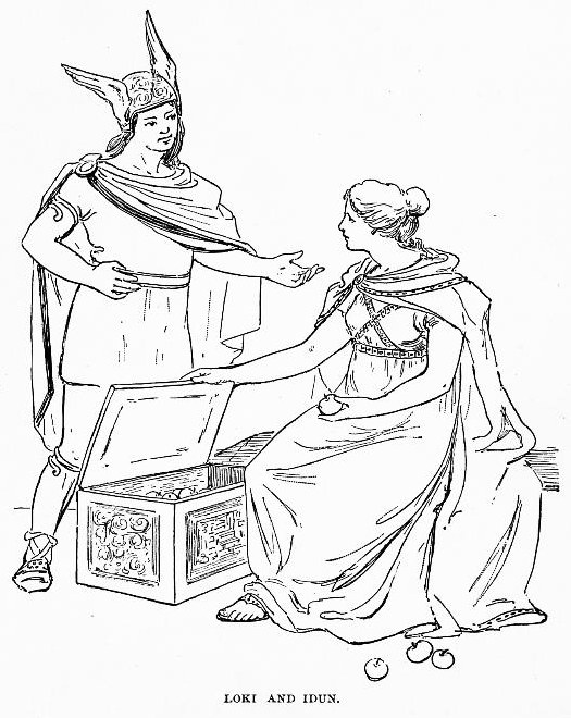 525x660 Loki And Idun