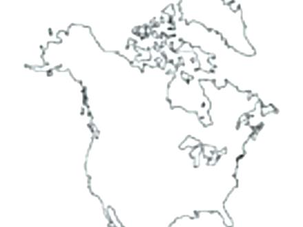 440x330 Coloring Page North Coloring Page North America Coloring Page