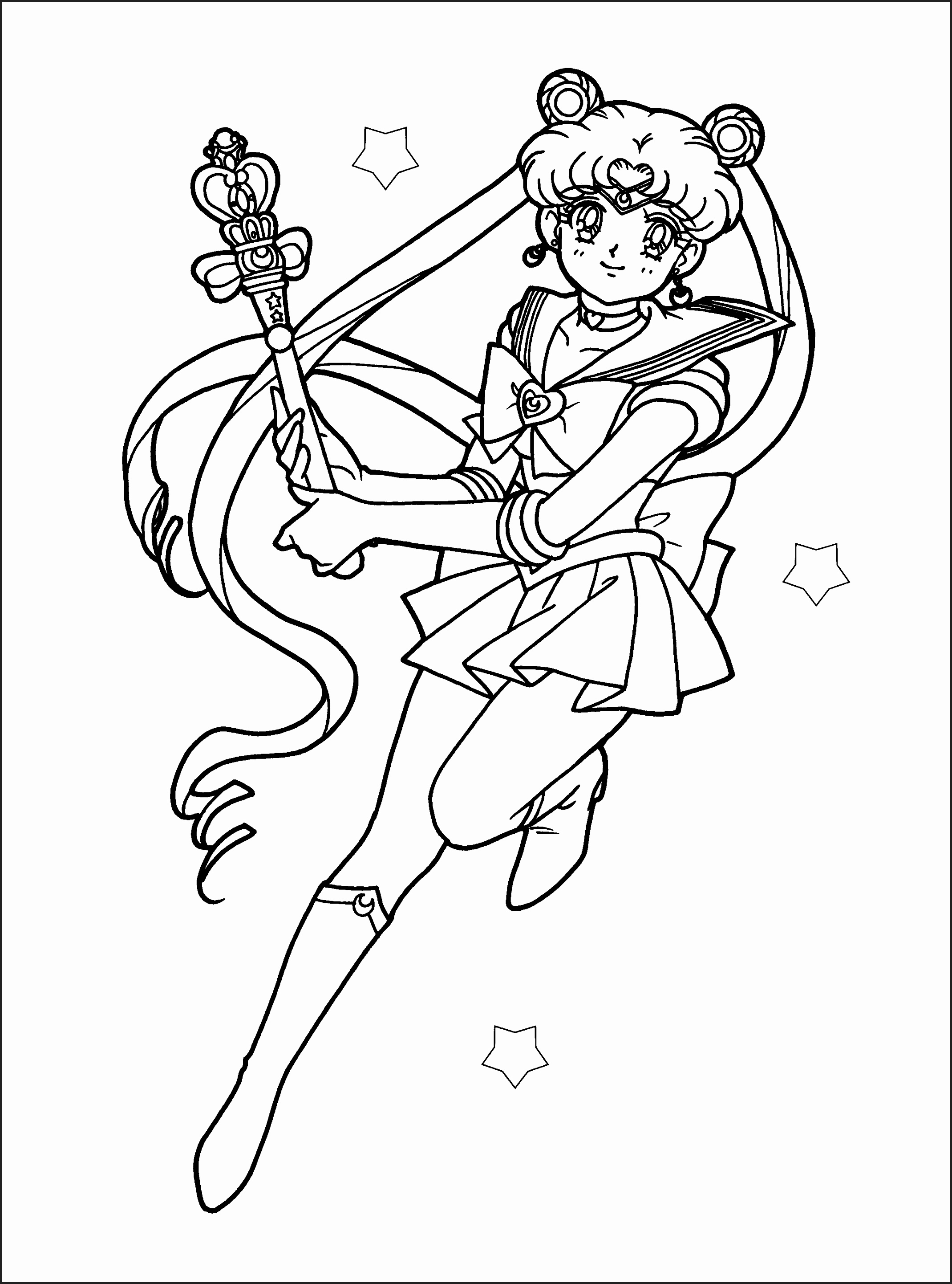 2139x2883 Coloring Pages Stars And Moon Christmas North Star Colorado Moon