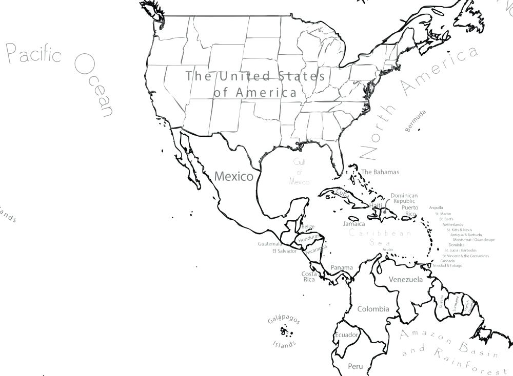 1000x734 Maps Blank Maps Blank Maps Free Printable Map West Printable