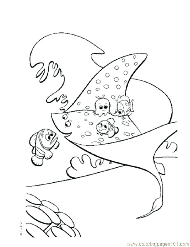 650x842 Nemo Fish Coloring Pages Coloring Page Finding Nemo Fish Tank