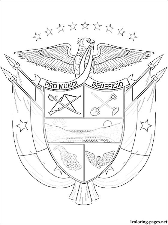 560x750 Panama Coloring Pages