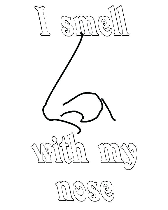 576x720 Senses Coloring Page Senses Coloring Pages Winged Strawberry