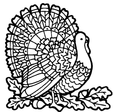 400x393 Thanksgiving Coloring Pages A Party Studio