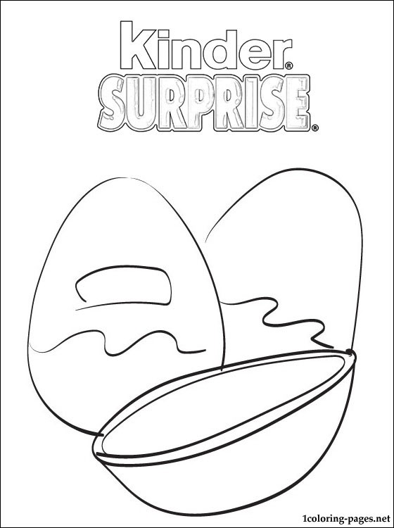 560x750 Kinder Surprise Coloring Page Coloring Pages