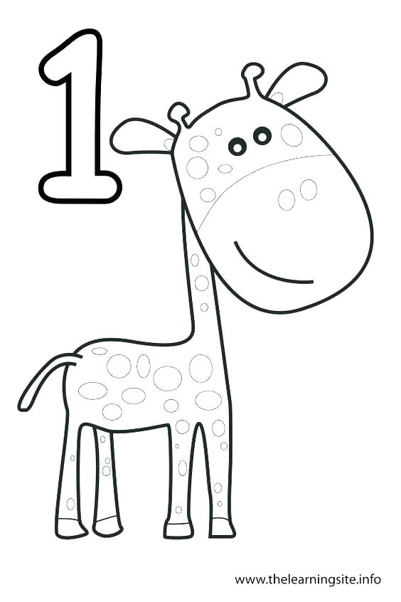 564x846 Numbers For Toddlers Free Coloring Pages For Numbers For Toddlers