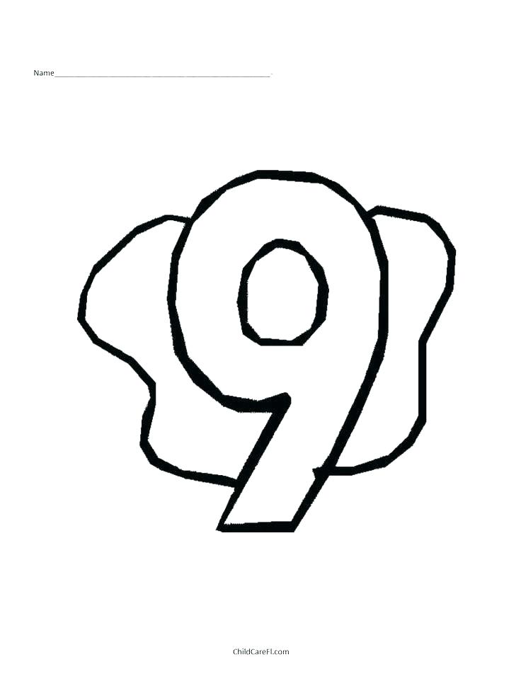 736x952 Number Coloring Page Number Coloring Pages Number Coloring