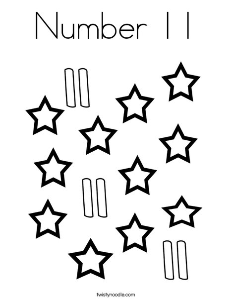 468x605 Number Coloring Page