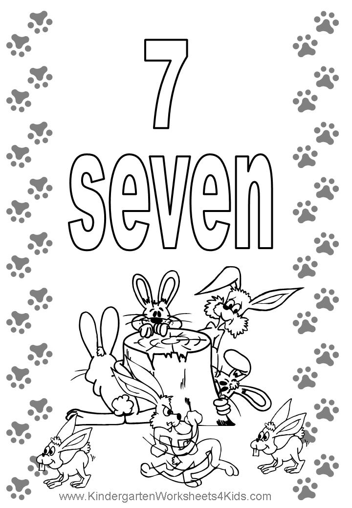 720x1040 Number Coloring Pages