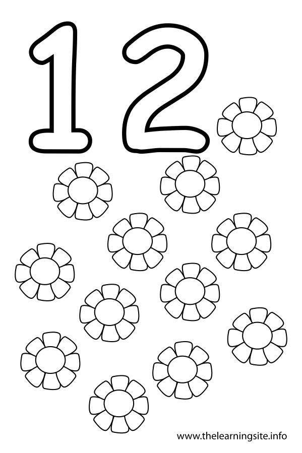 599x899 The Number Coloring Pages