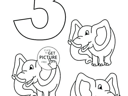 440x330 Number Coloring Page Number Coloring Page Number Coloring