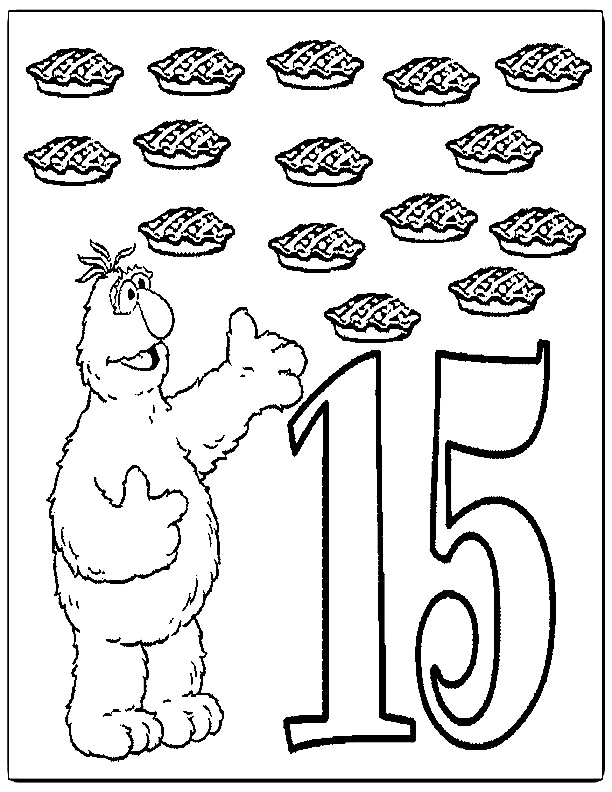 612x792 Number Coloring Page Az Coloring Pages Coloring Page