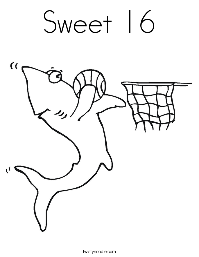 685x886 Sweet Coloring Page