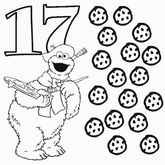 550x550 Best Photos Of Number Coloring Pages