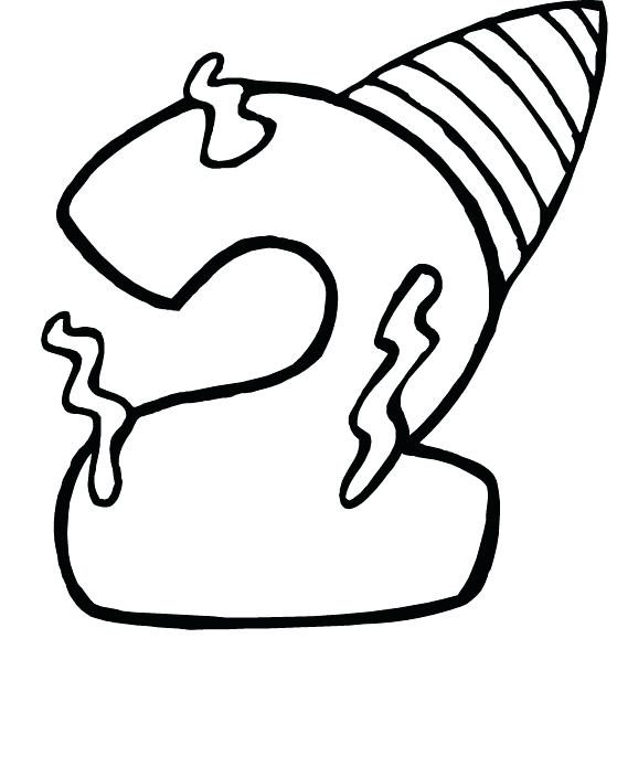 559x694 Number Coloring Page Number Coloring Page Free Printable