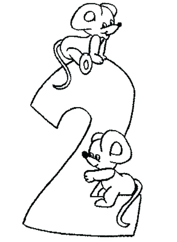 600x819 Rat Coloring Page Best Of Number Coloring Page Images Learn