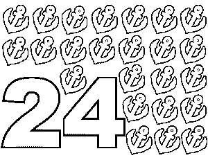 300x231 Best Photos Of Number Coloring Pages