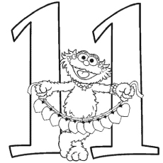 230x230 Top Free Printable Number Coloring Pages Online