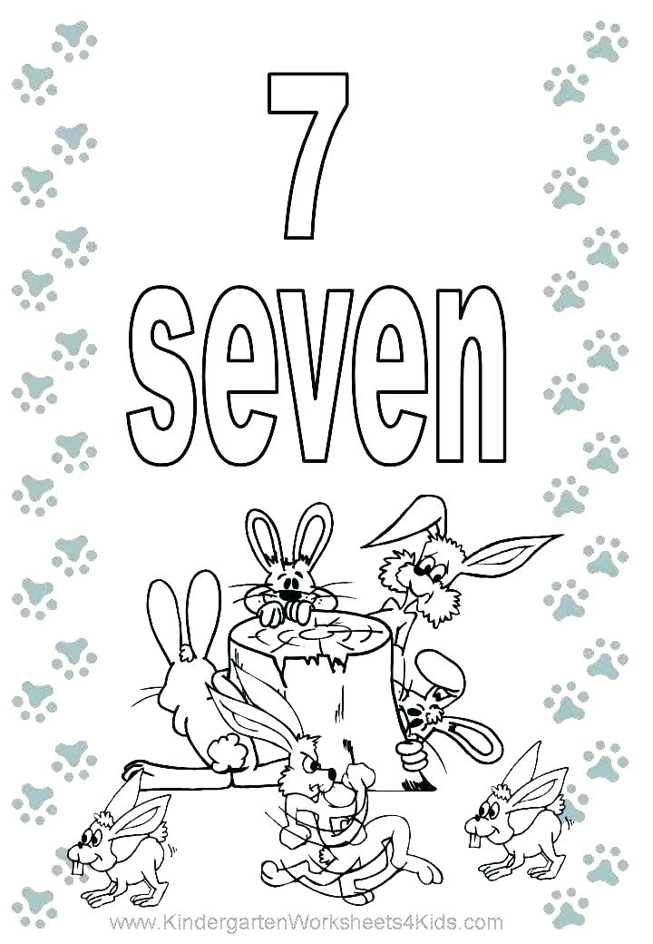 720x1040 Number Coloring Page Number Coloring Page Numbers Coloring