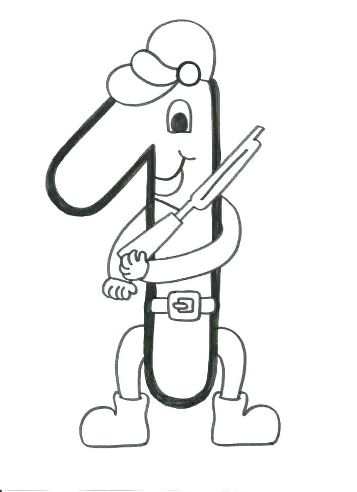 698x960 Senses Coloring Page Number Coloring Pages Preschool Plus Number