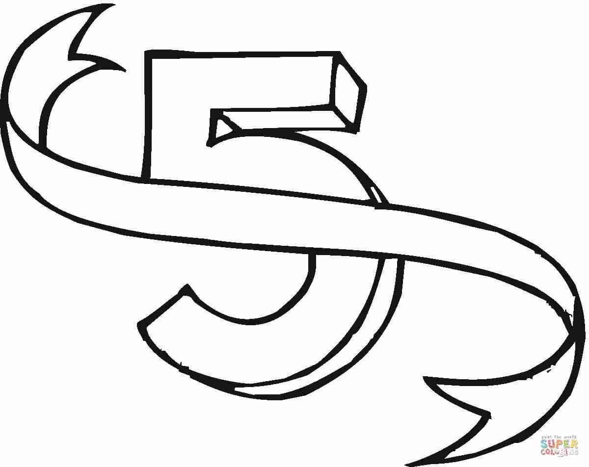 1200x952 Number Coloring Pages For Preschoolers Counting Numbers Lovely