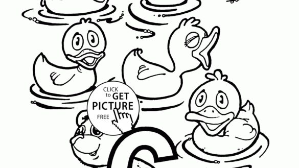 585x329 Number Coloring Page Coloring Book Number Coloring