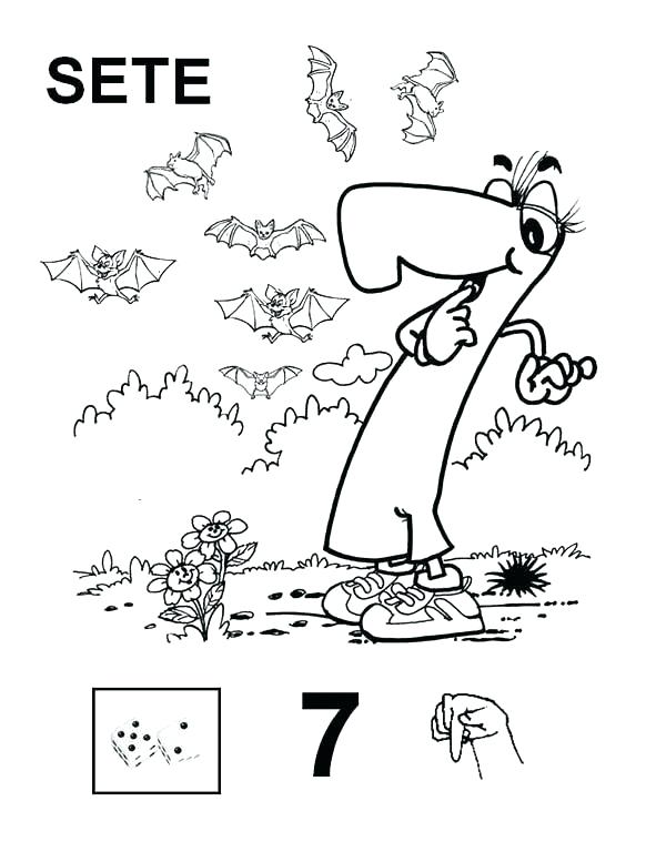 600x768 Number Coloring Page Best Number Coloring Page New Learn