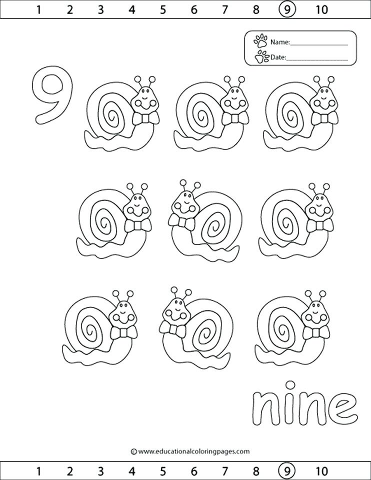 742x960 Number Coloring Page Number Coloring Page Number Coloring