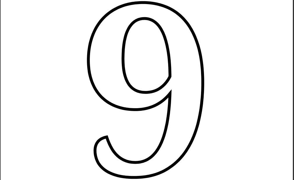 1009x619 Images Of Number Printable Number Coloring Page Numbers