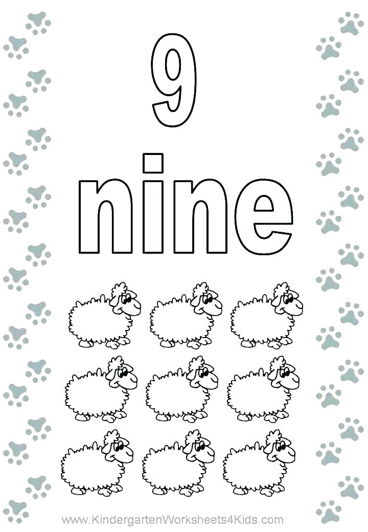 720x1040 Coloring Pages Numbers Number Coloring Page Number Coloring