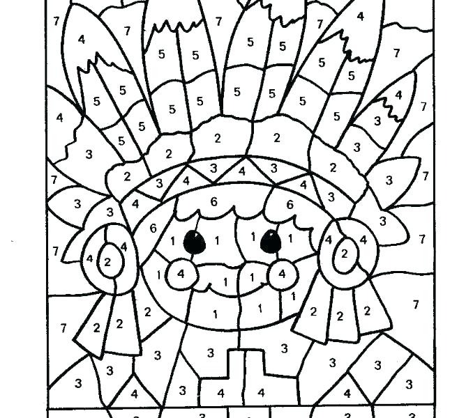 678x600 Coloring Pages Numbers Icontent