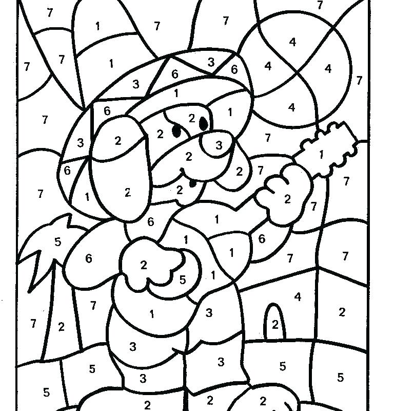 768x800 Coloring Pages With Numbers Numbered Coloring Pages Numbered