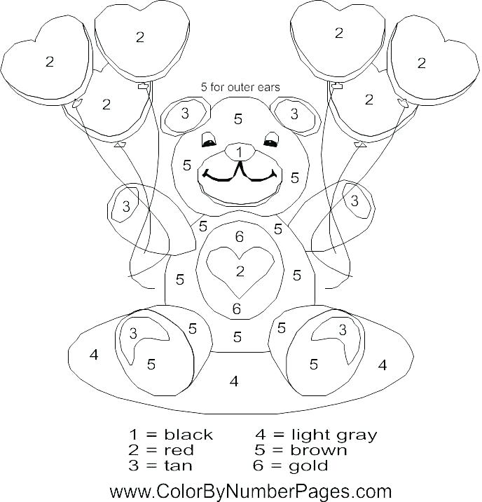 688x716 Coloring Sheets For Kindergarten Free Number Coloring Pages Number