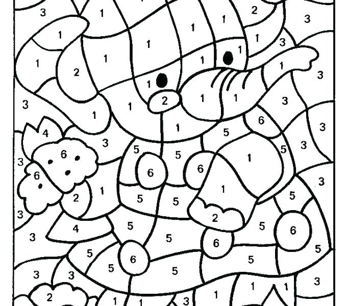 678x600 Number Coloring Pages Mesmerizing Number Coloring Pages Color