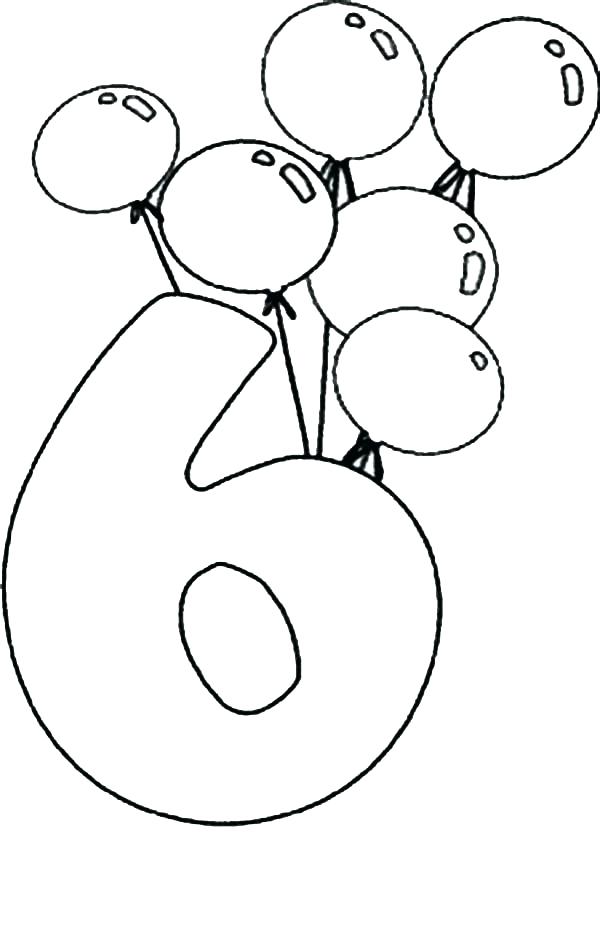 600x933 Number Coloring Page Ideas About Preschool Number Crafts