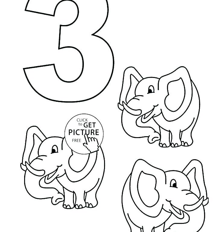 736x768 Unique Ideas Coloring Page Number Coloring Pages Preschool