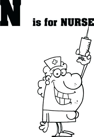 329x480 Nurse Coloring Pages Free School Printable Coloring Page Free